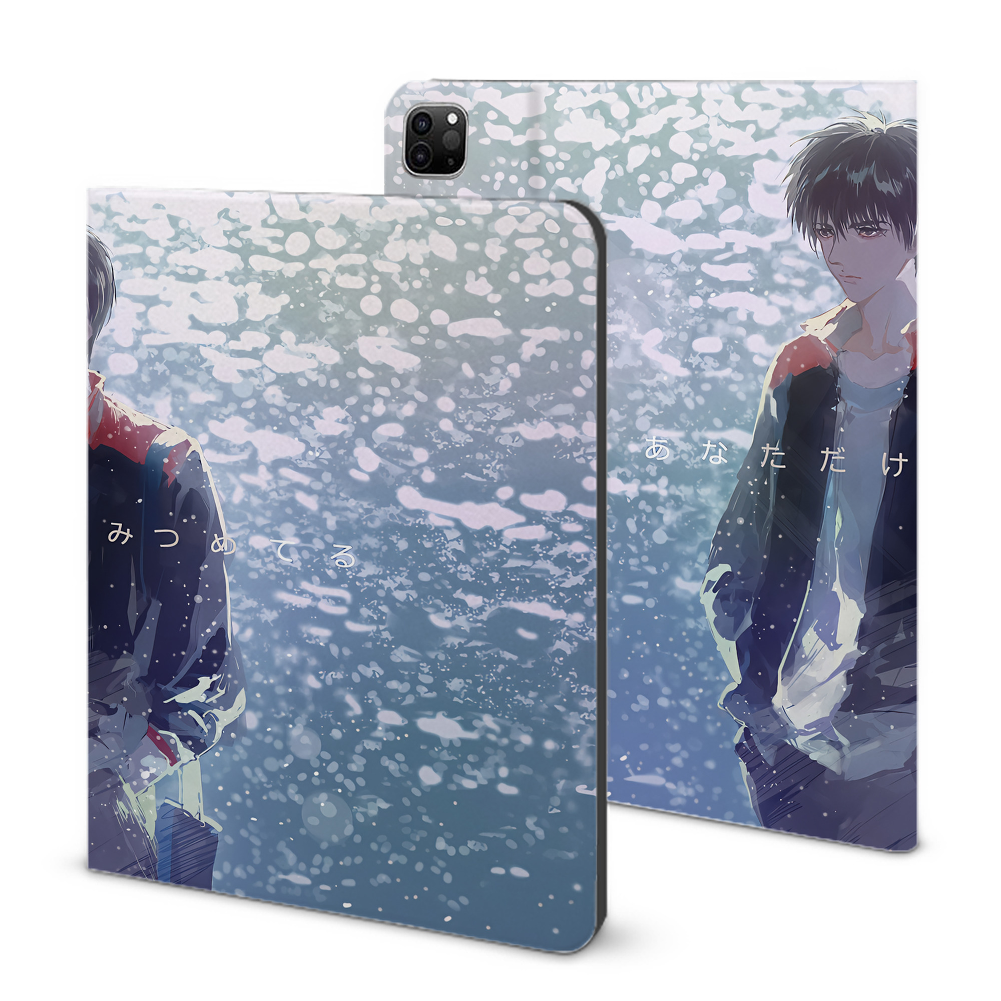 （画像用） SLAM DUNK／スラムダンク IPad ケース ブック型 PUレザー TPU 耐衝撃 軽量 薄型 ペン収納なし 全面保護 IPad 各モデル対応